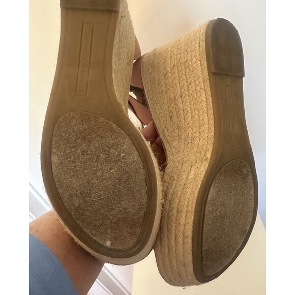 NEW Tommy Hilfiger Terrin Ankle Strap Wedge Sandals, Light Pink Size 8.5 - Picture 6 of 6